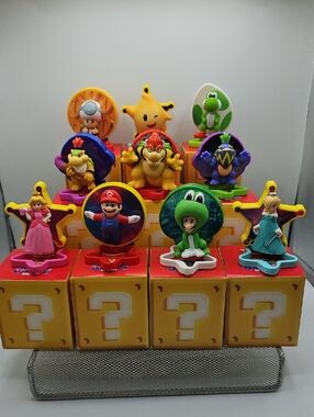2026 McDonald's Super Mario Galaxy Movie Happy Meal Toys Full Set